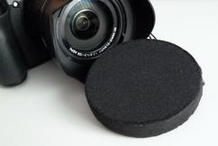 Panasonic DMC-FZ200 Camera Soft Lens Cap - rear